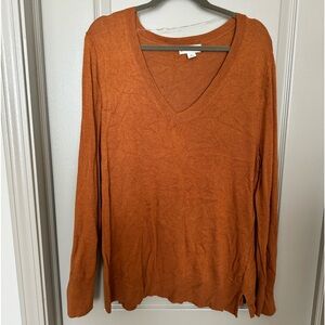 Ava & Viv Burnt Orange Sweater